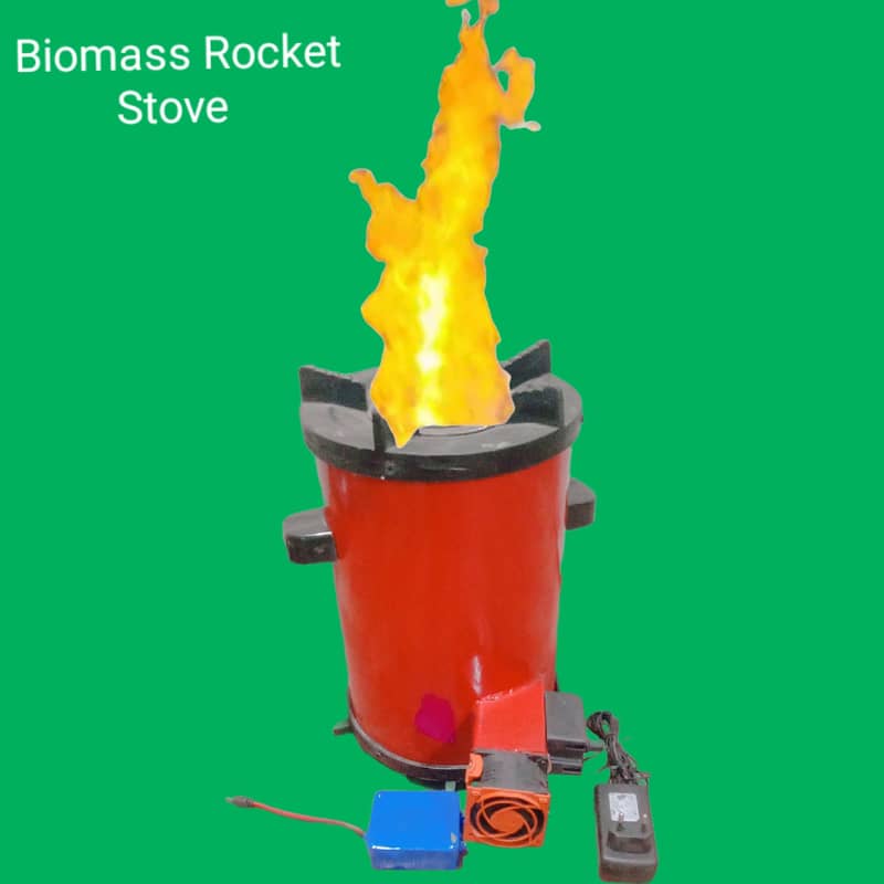 Wood Pellets Rocket Stove 1