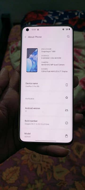 OnePlus 9pro 8/128 6
