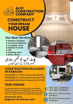 Alvi Construction Company in Karachi  All Construction service