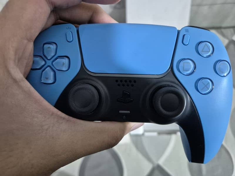 PS5 DualSense Starlight Blue controller excellent condition no fault 2