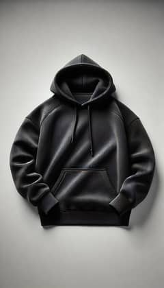 black hoodie new