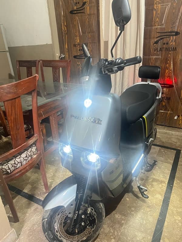 electric bike (tailg hi speed) 1200 CC MOTER 4