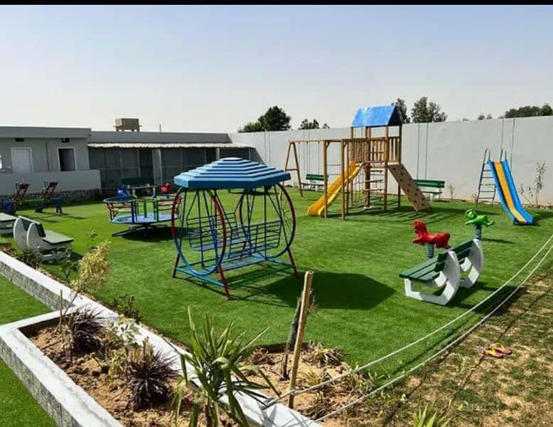 play ground swings. prking shade. ph. 03272933969 4