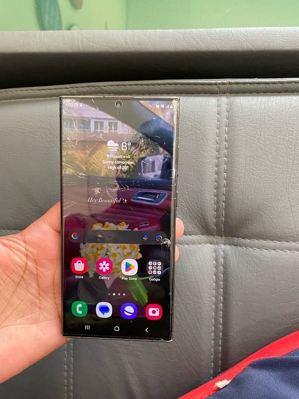 sumsung s23 ultra non pta broken screen 0