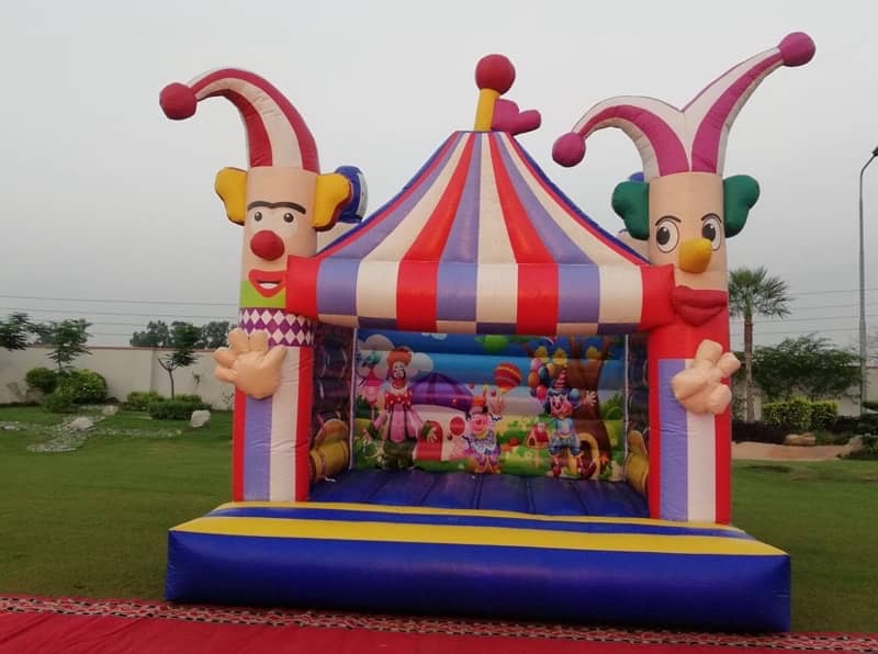 Balloons Decor/Jumping Castle/Slide/Magic Show/Puppet Show/Clown/Train 12