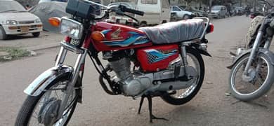 HONDA CG 125 2024 RED