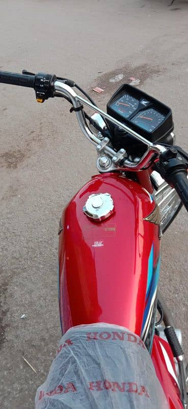 HONDA CG 125 2024 RED 1