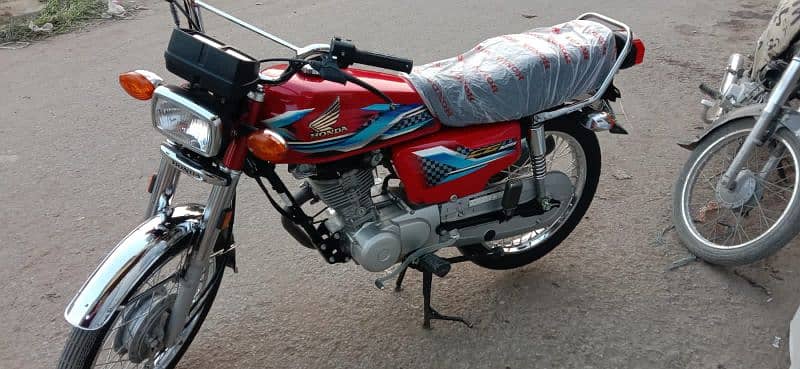 HONDA CG 125 2024 RED 2