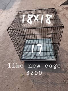 iron & wooden cage