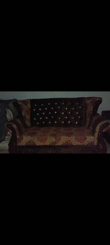 sofa set 7 sitter (2sitter ka foom change hoja bs) Baki Sb perfect Hn 0