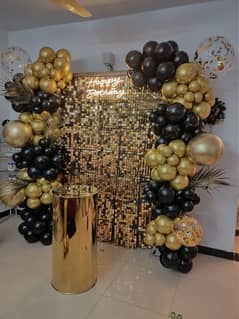 Birthday, Balloon Decor, Light Decor, Msehri, dj Sound, Jumping Castle