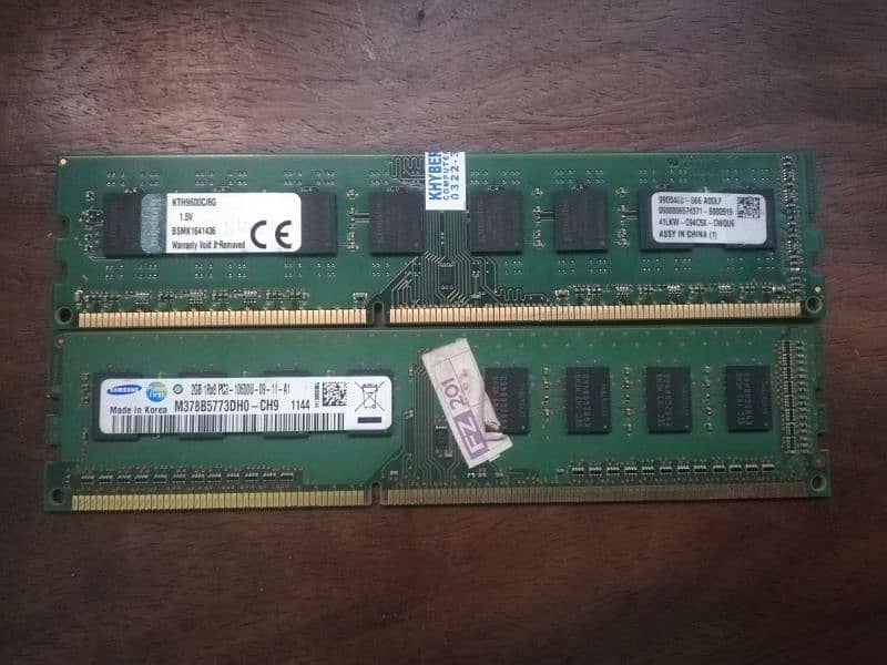 DDR3 Ram 8Gb/4Gb/2Gb 0