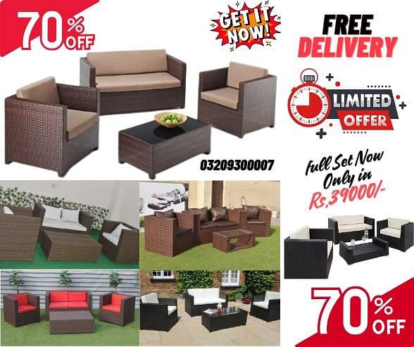 rattan furniture /rattan sofa/rattan chairs/garden sofa/cafe furnitur 0