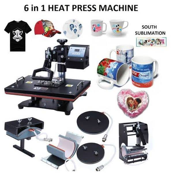 L-805 and 6 in 1 Heat Press Machine 2