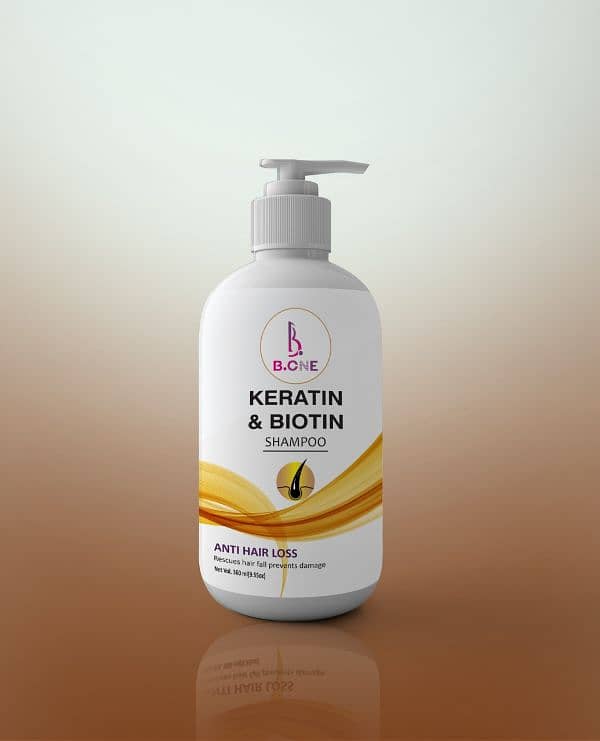 B One keratin Shampoo 360ml 1