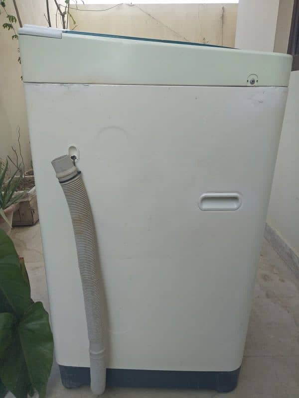 Haier fully automatic washing machine 8kg 4