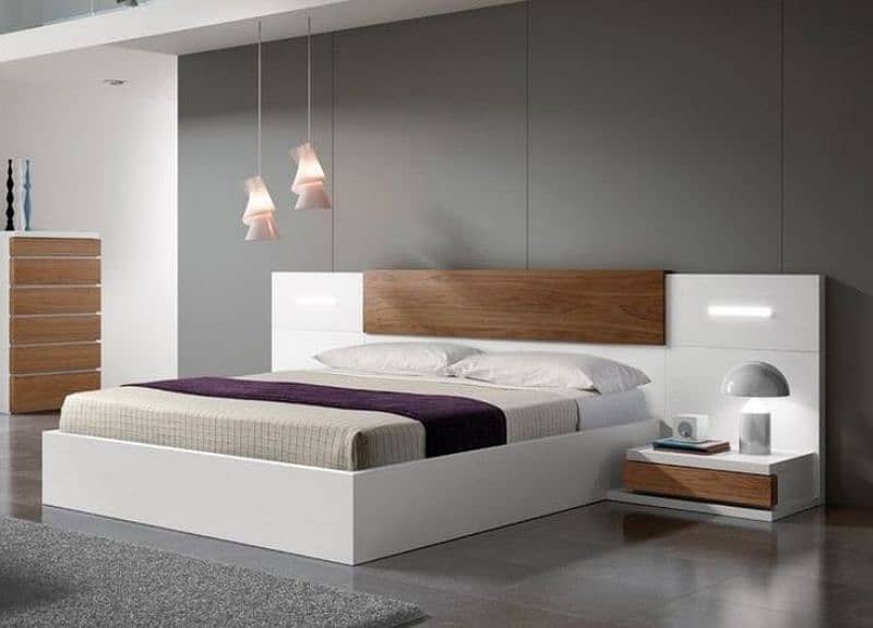 beautifull look double bed 0