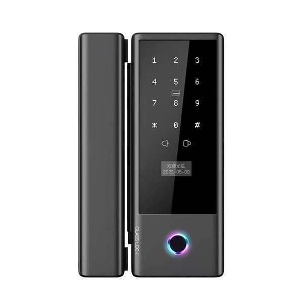 Executive Office Smart Glass To Glass Tuya Door lock access control 0