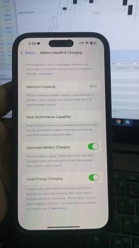 Iphone 14 Pro max Factory Unlocked 128 GB battery Health 86% 4