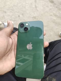 Iphone 13 in smooth green Water pack