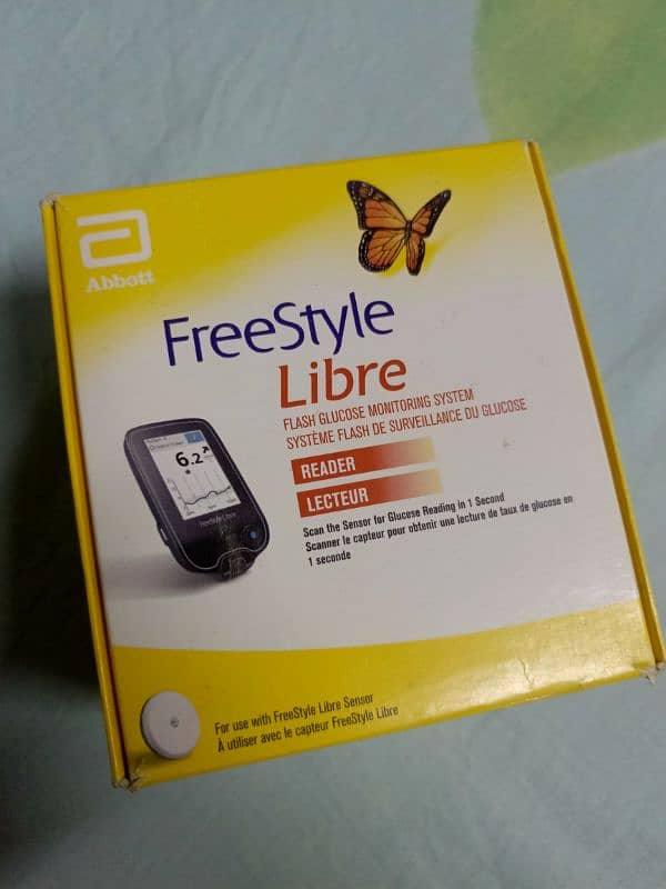 Freestyle Libre 2 Sensors and libre 1 reader. sealed, Canadian 4