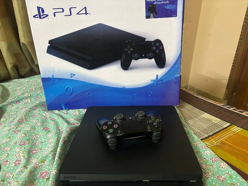 PS4 slim 500gb 0