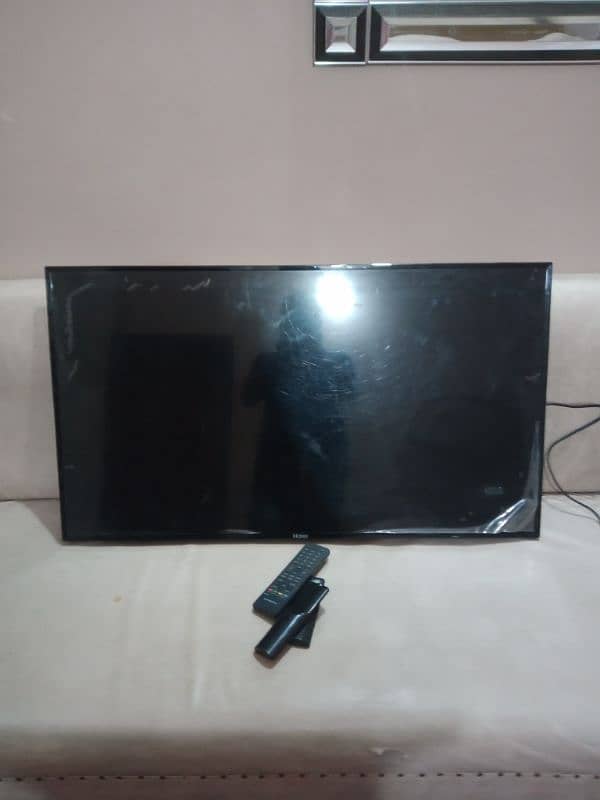 haier LCD for sell in good condition with android tv 7