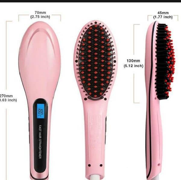 hair straightener brush 1