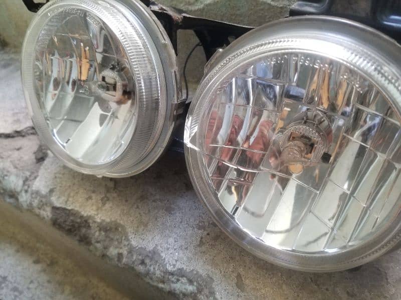 headlights with brackets 4