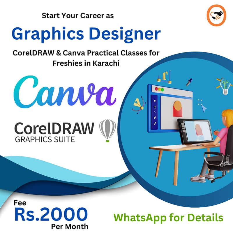 CorelDRAW & Canva Practical Classes for Freshies in Karachi 1