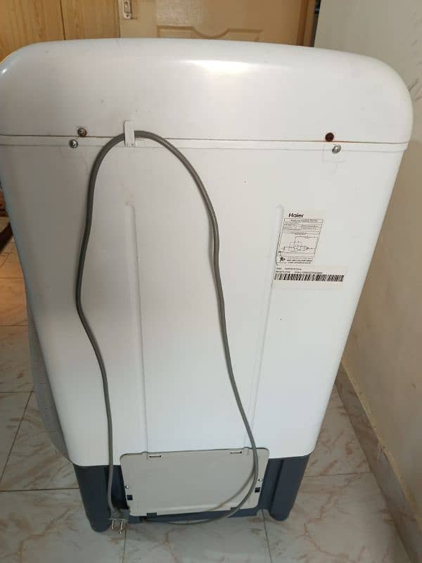 Haier washing machine 4