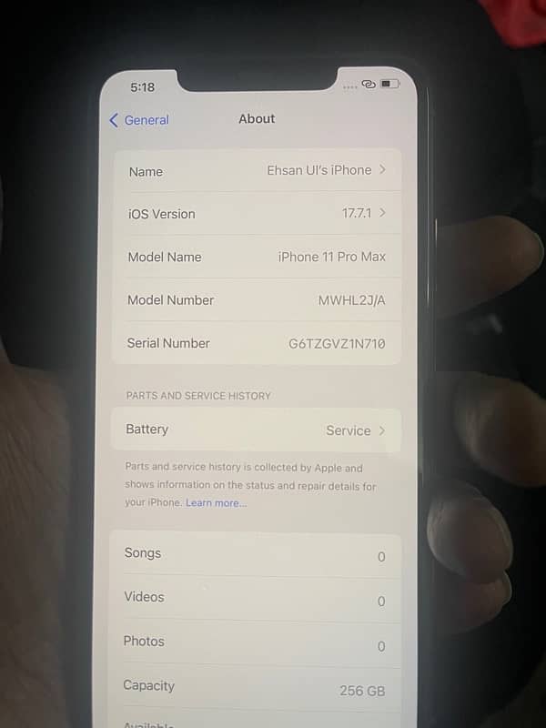 iPhone 11 Pro Max 256GB 1