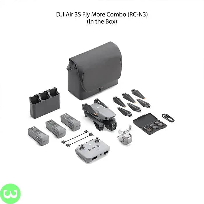 DJI Air 3S Fly More Combo (RC 2) 1