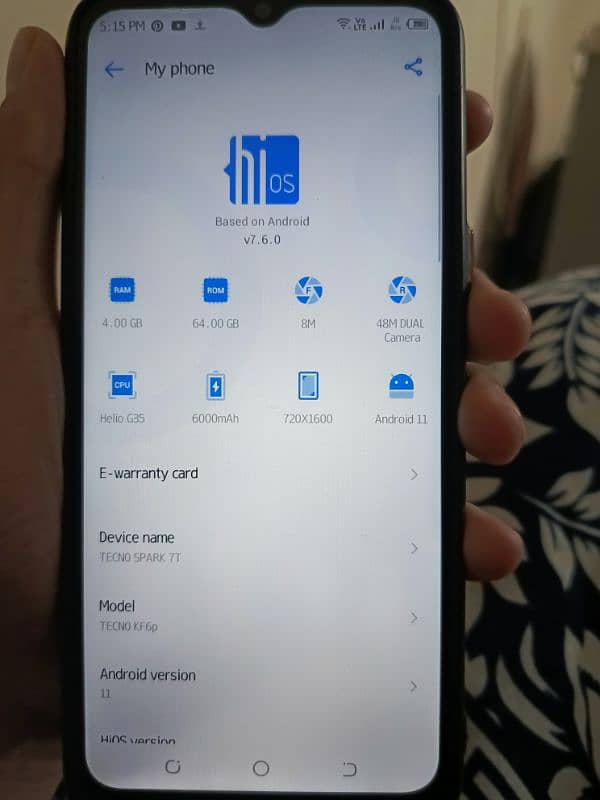 TECNO SPARK 7T 4GB/64GB PTA APPROVED 8