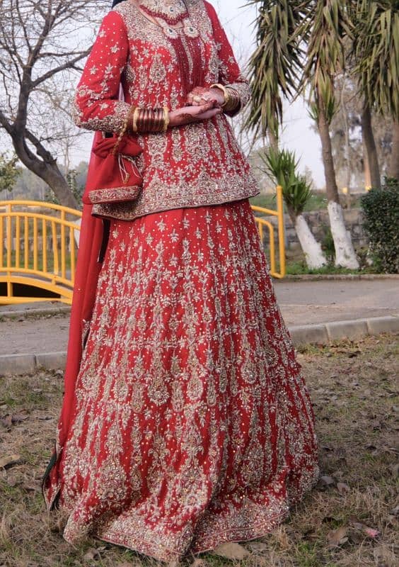 Bridal dress Red 1