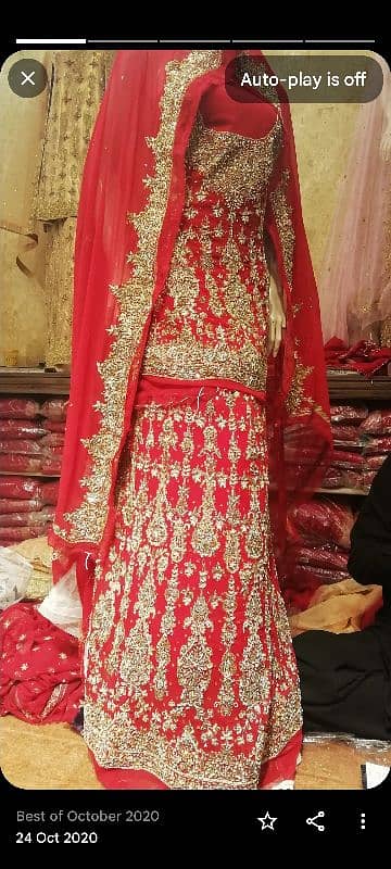 Bridal dress Red 2