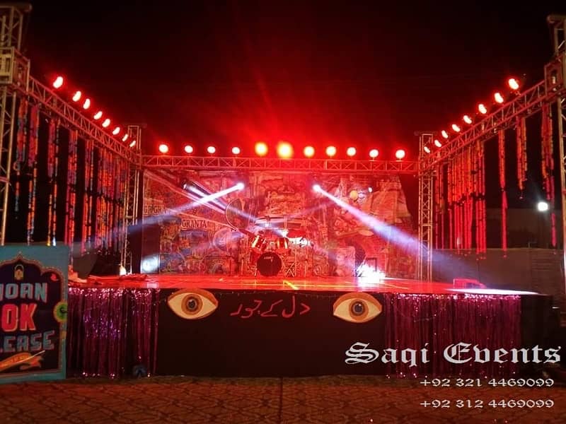 Dj Night, Disco Lights, Truss, SMD Screens, Projector & General Lights 17