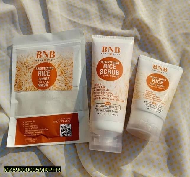 Facial kit of Organic Rice 1