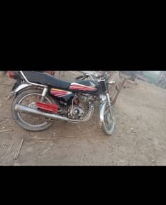 Honda 125 2012 modl argent sale