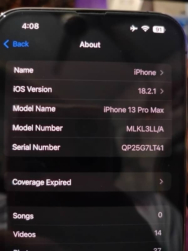 Iphone 13 pro max JV 128GB - 100% health 3