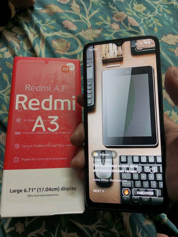 Redmi A3: 4GB RAM & 64GB ROM. Urgent sale 2