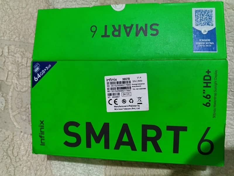 Infinix Smart 6, 3GB 64GB 7