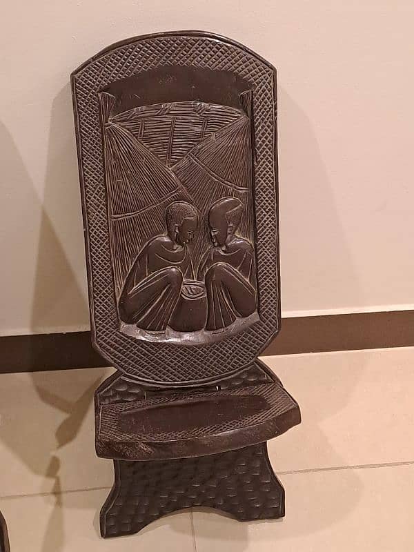 African carved wooden chairs 6