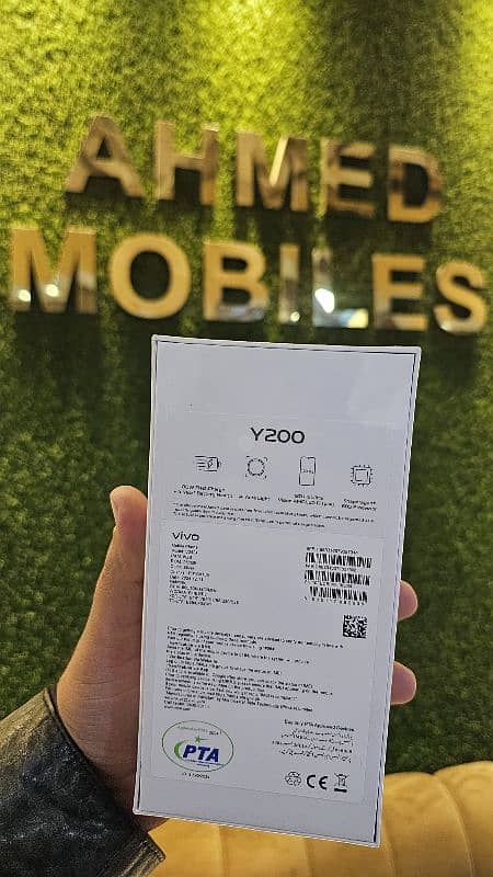 Vivo Y200 256 Gb Brand new ( box pack ) 1 year Offical Warranty 1