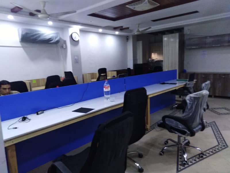 2000 Square Feet sami Furnished Corporate Office Available For Rent At Main Boulevard Gulberg 3 Lahore 2