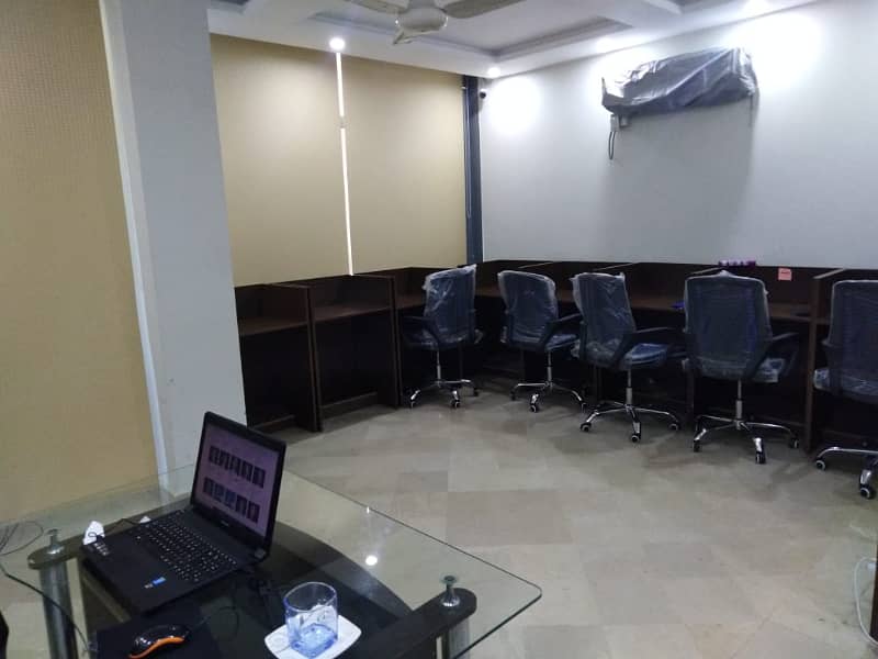 2000 Square Feet sami Furnished Corporate Office Available For Rent At Main Boulevard Gulberg 3 Lahore 5