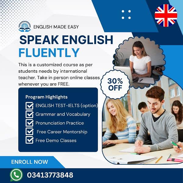 ENGLISH SPEAKING AND IELTS PTE COURSE 0