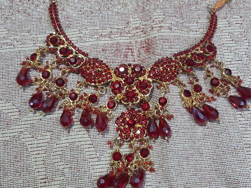 beautiful bridal jewellery set 0