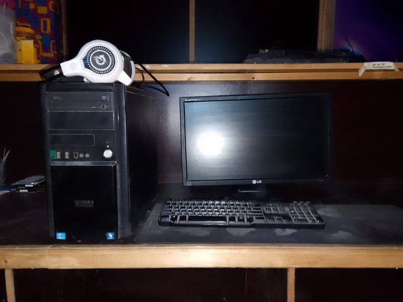 PC + Monitor + Accessories For Sell Urgent 0