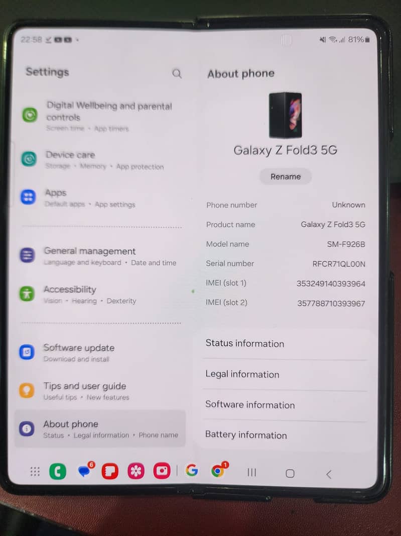 Samsung Galaxy Fold 3 3